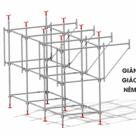 Giàn Giáo Nêm Chống Sàn: Giá Mới, Hướng Dẫn Lắp Đặt An Toàn