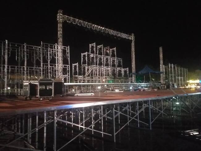 Yêu cầu về đội ngũ thi công và an toàn lao động khi lắp dựng giàn giáo sự kiện